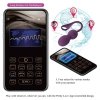 PRETTY LOVE - Elvira dark Purple, 12 vibration functions Mobile APP Long-distance Control